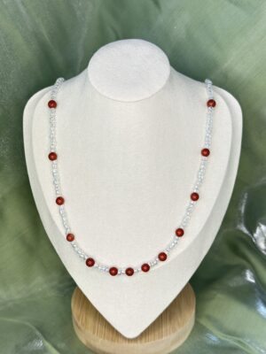 Tapered Sandstone Necklace